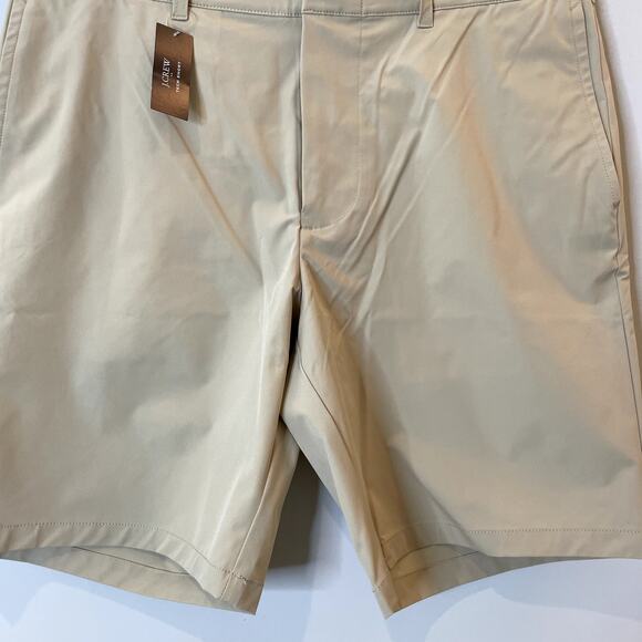 J.Crew Factory 9 Inch Tech Short Golf Performance Boat Vacation AL096 Dust 34 - Picture 5 of 13